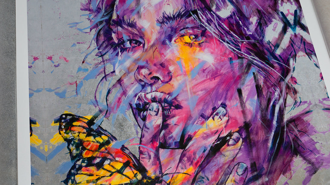 Butterfly Eye Canvas Print